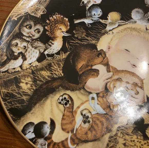 1973 Christmas Plate West Germany - Juan Ferrandiz ANRI 8" - Picture 5 of 9